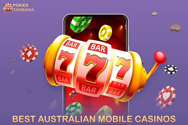 The mobile casino allows users from Australia to play their favorite games on the go