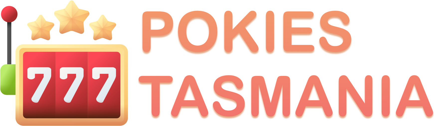 Pokies Tasmania dark logo